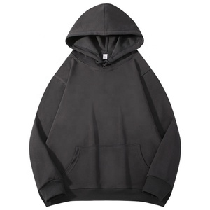เสื้อฮู้ดดี้ผู้ชายไซส์ใหญ่ รับผลิตตามแบบ OEM/ODM ผ้าฝ้ายฟลีซ ผลิตจำนวนมาก พร้อมติดฉลากส่วนตัว - Product Image 2
