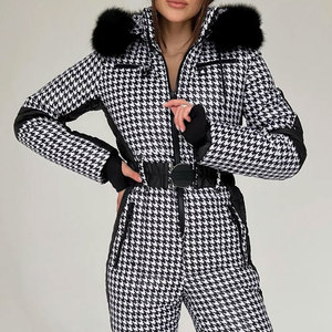 Wholesale Adults Winter Snow Suit Single or Double Board Ski Clothing with Zipper Closure <b>Overall</b> Set for Men Women Girls - Product Image 5