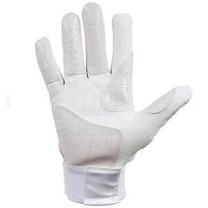 <b>Athletic</b> Design Baseball Batting Gloves With Breathable Fabric Reinforced Palm <b>Support</b> And Adjustable Wrist Strap For Training - Product Image 5