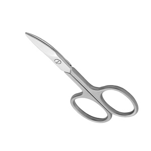 Premium Satin Finish Curved Sharp <b>Cuticle</b> <b>Scissors</b> Mirror Polish Stainless Steel Right-Handed Precision Manicure Nail Trimming - Product Image 3