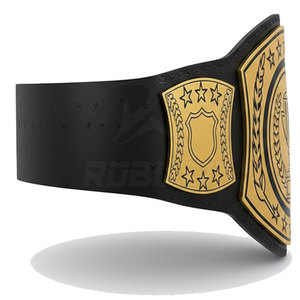 Ceinture de championnat en cuir écologique, légère, confortable et durable, facile à utiliser, douce et lisse, pour l'entraînement aux arts martiaux - Product Image 4