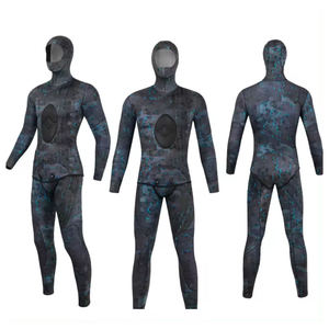 Combinaison de plongée intégrale unisexe imprimée, manches longues, néoprène 2,0 mm, à capuche, étanche, fermeture éclair sur la poitrine, personnalisable, toutes saisons, pour adultes, surf - Product Image 3