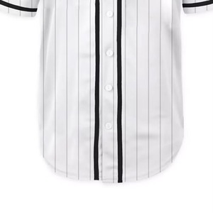 Maillot de baseball personnalisé pour hommes et femmes, uniforme d'équipe sportive, tissu en maille respirant, logo brodé, vêtements de sport de haute qualité, fournisseur - Product Image 4