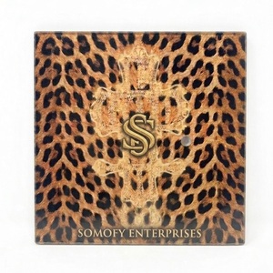 High Demand Customizable <b>Square</b> Cheetah Print Eyelash Tiles Eco-Friendly Durable Acrylic Plastic Personalized Eyelash <b>Tools</b> - Product Image 1