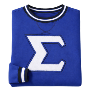 Maglione Blu Phi Beta Sigma in Ciniglia con Design Classico, Comfort e Stile Premium per Fraternità Greche - Product Image 6