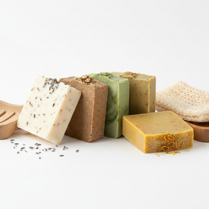 Jabones Nutritivos Orgánicos a Base de Hierbas, Elaborados en Frío |   Jabón Artesanal Hecho a Mano en India |   Etiqueta Personalizada OEM/ODM al por Mayor - Product Image 1