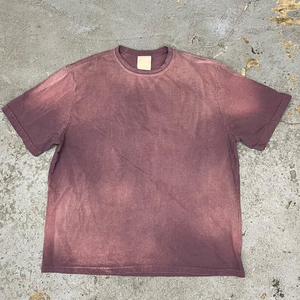 Camiseta de Algodón con Estampado Personalizado, Estilo Vintage, Hip Hop, Streetwear para Hombre, Camisetas Lavadas al Ácido, Venta al Por Mayor, Fábrica de Camisetas Lisas - Product Image 4