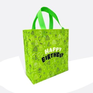 Sac de courses non tissé personnalisé, écologique, recyclé, promotionnel, pour mariage, fête d'anniversaire - Product Image 2