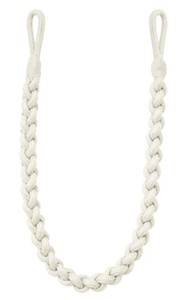 Helston Plaited Rope Curtain <b>Tiebacks</b>, Embrace x 2 - Product Image 2