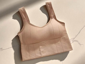 Nouveau Soutien-Gorge de Sport Personnalisé pour Femme, Grande Taille, Logo Avant, Haute Soutenabilité, Écologique et Respirant, Idéal pour le Yoga - Product Image 6