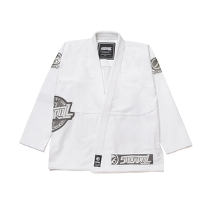 Kimono de Jiu Jitsu Blanco Competitor 21.1, 450 GSM, Duradero y Transpirable, Ligero, con Logotipo Frontal, el Más Vendido - Product Image 1