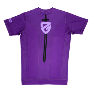 High Quality <b>Custom</b> Made New <b>Design</b> <b>Compression</b> <b>Custom</b> Short Sleeve <b>Shirt</b> Sublimated Printed Rash Guard Men's - Product Image 2