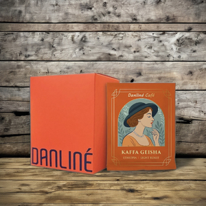 กาแฟบด DANLINE <span class=keywords><strong>KAFFA</strong></span> GEISHA ETHIOPIA คั่วกลาง รสชาติกลมกล่อม บริการปรับแต่งแบบซองดริป - Product Image 1