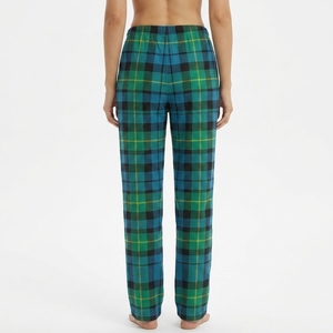 Diseño de Tartán Personalizado, Casual, de Calidad y Elegante, Tejido con Algodón para Pantalones de Mujer - Product Image 4