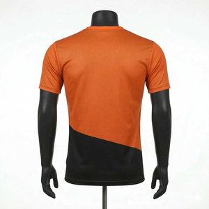 Custom Logo Oversize Mens Tshirt Cotton Drop Shoulder Streetwear Mock Neck Plain Crop <b>t</b> <b>Shirt</b> for Men - Product Image 4