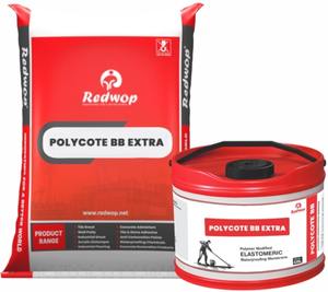 Membrana Impermeabilizante Elastomérica POLYCOTE BB EXTRA de Polímero de Alta Resistencia Redwop, Componente Duradero para Uso en Construcción y Oficinas - Product Image 1