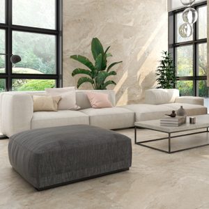 กระเบื้องปูพื้นพอร์ซเลน Modern ACCENTS ขนาด 120x180 ซม. ผิวเงาเคลือบดิจิตอล กันลื่น เหมาะสำหรับห้องนั่งเล่น - Product Image 3