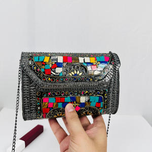 Polished Luxury Mosaic <b>Clutch</b> <b>Bag</b> Handmade Modern Evening Purse Sculpture Style <b>Clutch</b> <b>Clutch</b> <b>Bag</b> Bridal Wedding Purse - Product Image 3