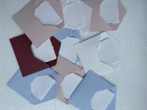 Luxury <b>A6</b> Deckle Edge <b>Cards</b> and Envelopes Set for Wedding Invitations Stationery and Calligraphy Writing - Product Image 3
