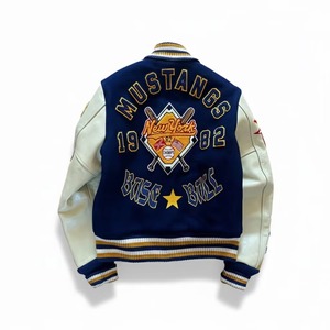 Vintage Embroidered <b>Leather</b> <b>Jacket</b> Custom Genuine <b>Leather</b> Fashion Motorcycle Coat OEM ODM Sample Service Available - Product Image 1