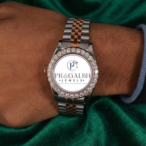 Proveedor Mayorista de Relojes de Lujo para Hombre, Relojes Completamente Incrustados con Moissanita, Pueden Pasar el Test de Pureza, Relojes de Alta Gama - Product Image 1