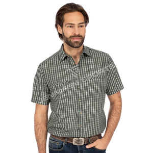 Camisa Tradicional Alemana de Trachita, 100% Algodón, Transpirable, de Media Manga, para Hombre, Estilo Bávaro Rojo, para Oktoberfest, de la Mejor Calidad - Product Image 3