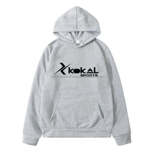 Sudadera con Capucha Kokal Sports para Hombre y Mujer, de Algodón/Poliéster, Invierno, Casual, Manga Larga, Talla Grande, Estampado Digital Sólido - Product Image 5