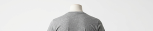 เสื้อยืดคอกลมแขนสั้นสีเทาสำหรับผู้ชาย ทรงปกติ สีพื้น ผ้าฝ้าย 100% ใส่ได้ทุกฤดู ย้อมสีเรียบ - Product Image 5