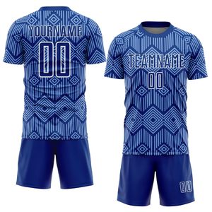 High Quality Men's Adult Soccer Uniform 100% Polyester Quick Dry & Breathable Short Sleeve O-<b>Neck</b> Custom Team Name - Product Image 1