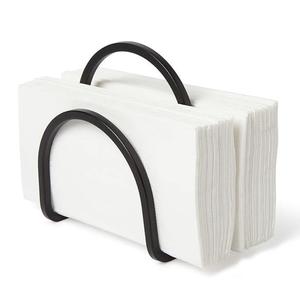 Support à serviettes de table moderne en métal doré, ivoire ou noir – Collection Hot Sale - Product Image 1