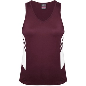 Débardeur Homme Boders en Coton Tricoté 100% Col V Respirant Coupe Ample 230g pour Fitness et Sport avec Panneaux Latéraux Découpés - Product Image 4