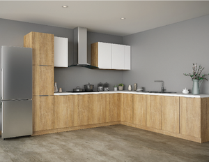 Meubles de cuisine modernes en panneaux de particules écologiques, placards en contreplaqué de haute qualité, durables, fabriqués au Vietnam, nouveaux meubles de maison en MDF de qualité supérieure - Product Image 5
