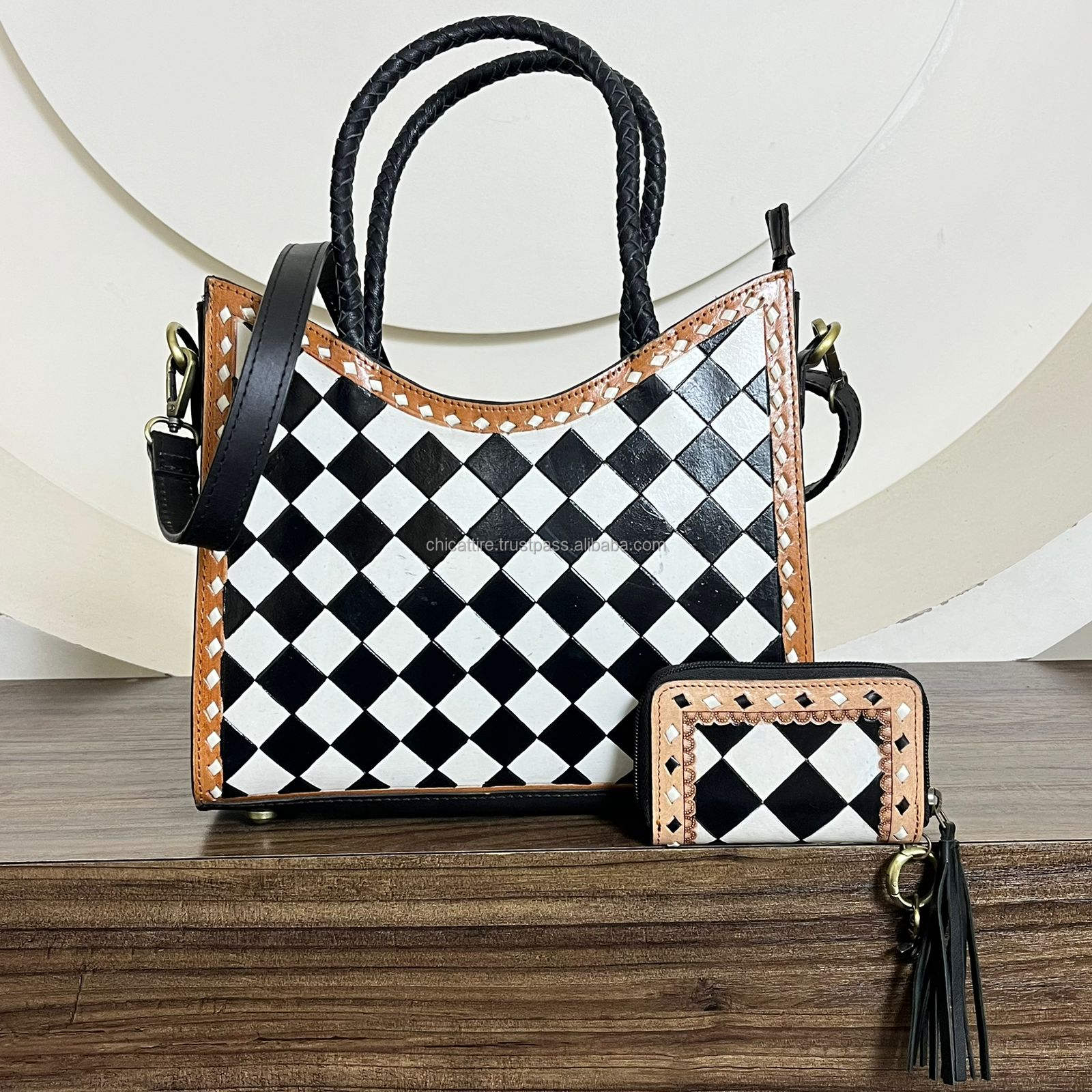 Black & White Checkered