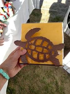 Porta Servilletas de Tortuga Marina Hecho a Mano, Perfecto para la Cocina, Mesa de Comedor, Hogar Costero o Decoración con Temática Náutica, Venta al por Mayor desde India - Product Image 6