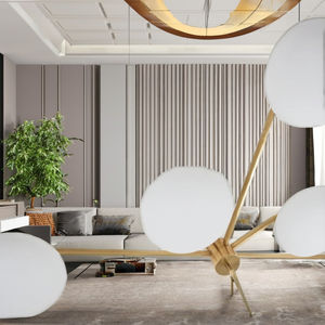 Plafonnier Minimaliste en Bronze 24W pour Maison, Bureau et Salon Certifié SAA IP65 4000K/6000K Télécommande - Product Image 3