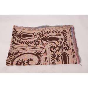 Bohemian Kantha Suzani Embroidered <b>Quilt</b> Handmade Vintage Cotton Floral Indian Bedspread <b>Throw</b> Blanket Eco-Friendly Washable - Product Image 5