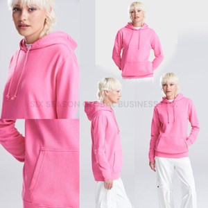 Sudaderas con Capucha de Forro Polar Lisas para Invierno, con Logotipo Personalizado, Bolsillo Canguro, Estilo Urbano, Fabricadas en Bangladesh - Product Image 2