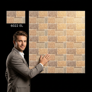 Matt Glazed Rectified Building Outer Wall Exterior Project Ceramic Elevation Wall Tiles 250x375mm Hot Sale - Product Image 4