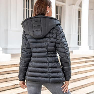 Chaqueta Acolchada para Mujer de Alta Calidad, Diseño Nuevo, Cierre de Cremallera, Gran Venta - Product Image 2