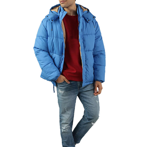 Chaqueta Acolchada con Capucha para Hombre, de Alta Calidad, para Invierno, Personalizable, Estilo Urbano, Transpirable, Ligera, para Exteriores - Product Image 3