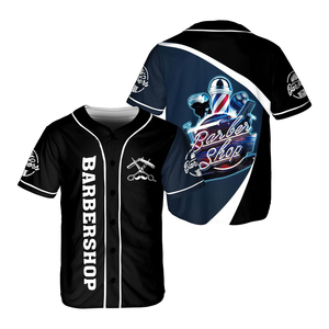 New Arrival High Quality Barber Sublimation Uniform Breathable Eco-Friendly Polyester Smock with Custom Logo Washable - Product Image 3