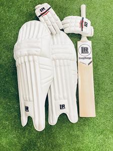 Ensemble de protège-jambes de cricket en saule anglais, rembourré blanc, pour l'entraînement au frappeur et les matchs - Product Image 4