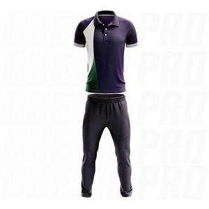 ชุดยูนิฟอร์มคริกเก็ตทีมสุดเท่ คุณภาพพรีเมียม ชุดกีฬาแบบสั่งทำพิเศษ สำหรับนักกีฬาอาชีพและสมัครเล่น - Product Image 1