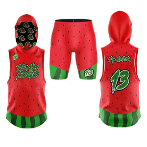Ensemble d'uniformes de football américain 7V7 personnalisés pour adultes, imprimés par sublimation, séchage rapide, respirant, 100% polyester, maillot d'équipe personnalisé, nom de l'équipe personnalisé - Product Image 1