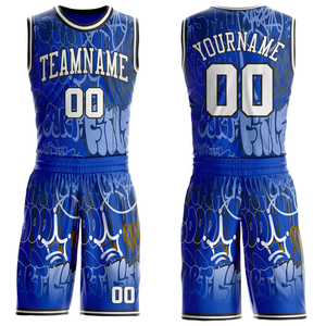 Uniformes de Baloncesto Personalizados Transpirables 100% Poliéster Sin Mangas para Adultos 2026 Nuevo Diseño Azul Venta al Por Mayor de Fábrica - Product Image 1