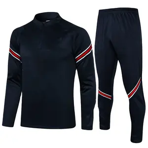 Großhandel Kleidung Blank Jogging Set Sweat Suites Plus Size Herren Active wear Velvet Velours Trainings anzug