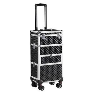 Cassetto Anteriore con Binario Scorrevole a Doppia Porta USB e Doppio Cavo, Luce LED 2-in-1 a 3 Colori Variabili, Cassetto Piatto Sinistro, Borsa Cosmetica Staccabile - Product Image 2