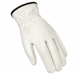 Gants de travail en cuir grainé de qualité supérieure, antidérapants, résistants à la chaleur, durables, respirants, sans latex, pour la construction, l'entrepôt et les travaux généraux - Product Image 4
