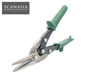 Cisailles à tôle multifonctionnelles CR-V de qualité taïwanaise, 10 pouces, à bord dentelé, pour la coupe droite/droite/inversée - Product Image 1