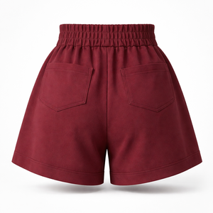 Shorts Holgados de Cintura Alta Personalizados al por Mayor para Mujer - Calidad Premium, Fabricante Directo de Fábrica OEM - Product Image 2